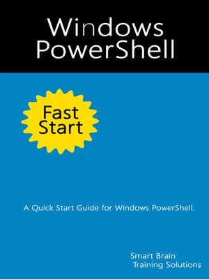 cover image of Windows PowerShell Fast Start